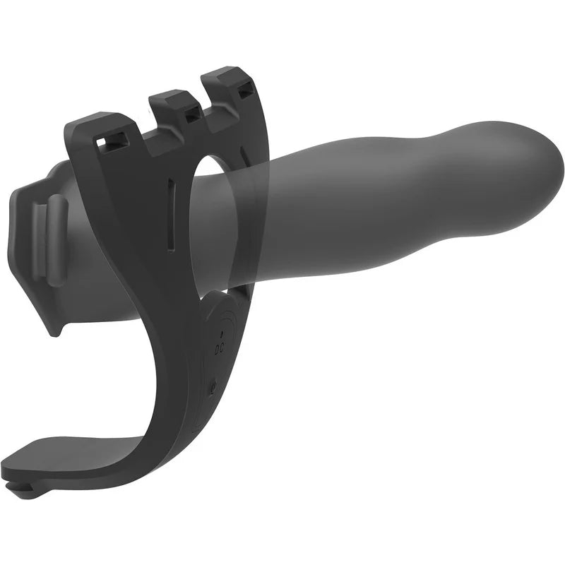 Doc Johnson Body Extensions – Be Aroused 2 Piece Strap-On Set with Vibrating Harness