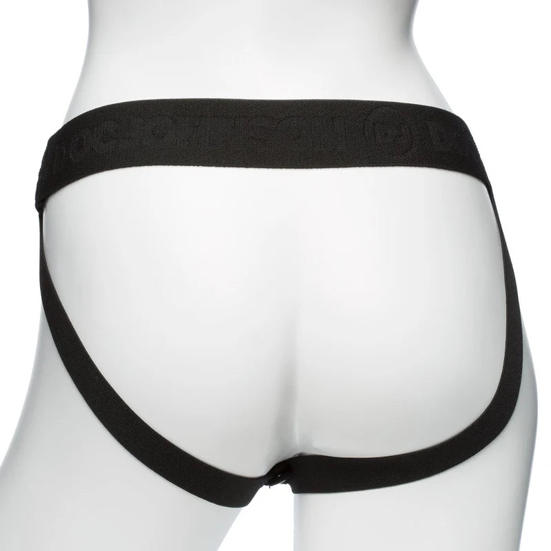 Doc Johnson Body Extensions – Be Aroused 2 Piece Strap-On Set with Vibrating Harness