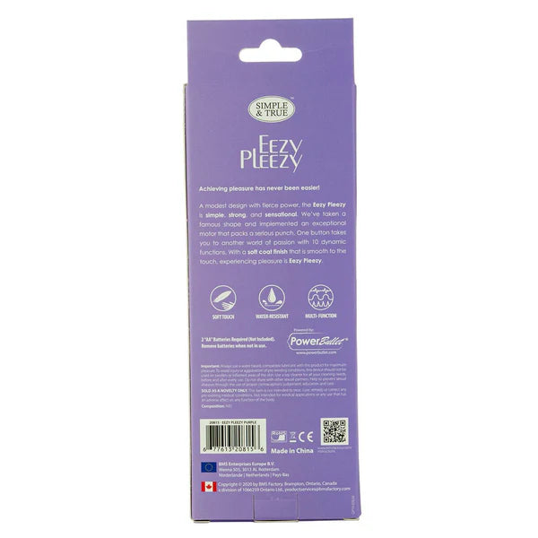 PowerBullet Eezy Pleezy - 7 Vibrator - Purple