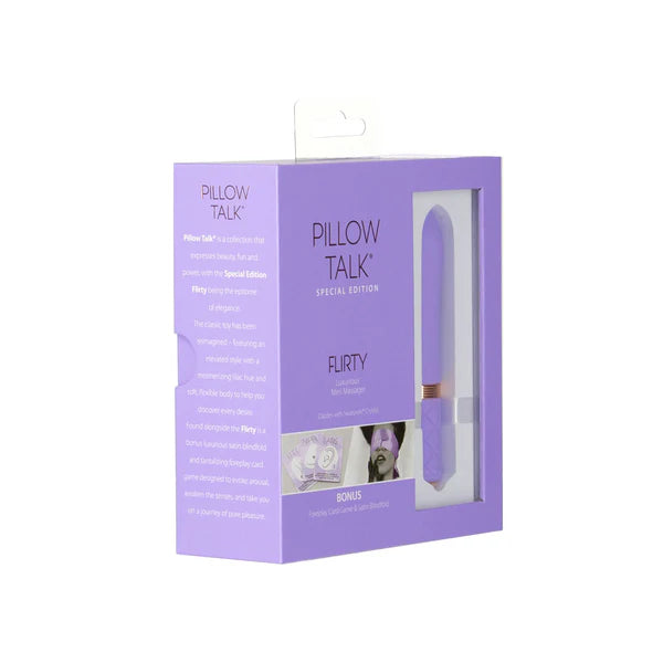 Pillow Talk - Special Edition Flirty - Luxurious Mini Massager - Rechargeable - Purple