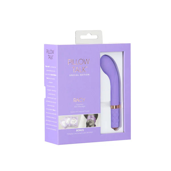 Pillow Talk - Special Edition Racy - Luxurious Mini Massager - Rechargeable - Purple