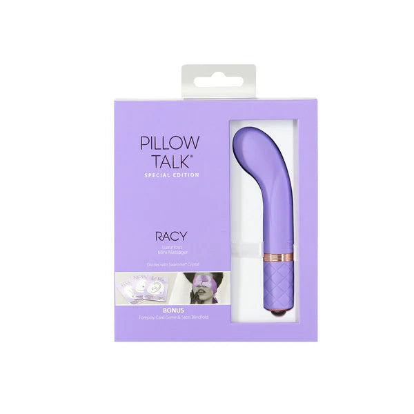 Pillow Talk - Special Edition Racy - Luxurious Mini Massager - Rechargeable - Purple