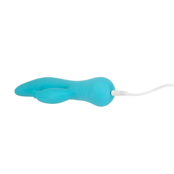 The Kissing Swan® Dual Action Vibrator - Blue