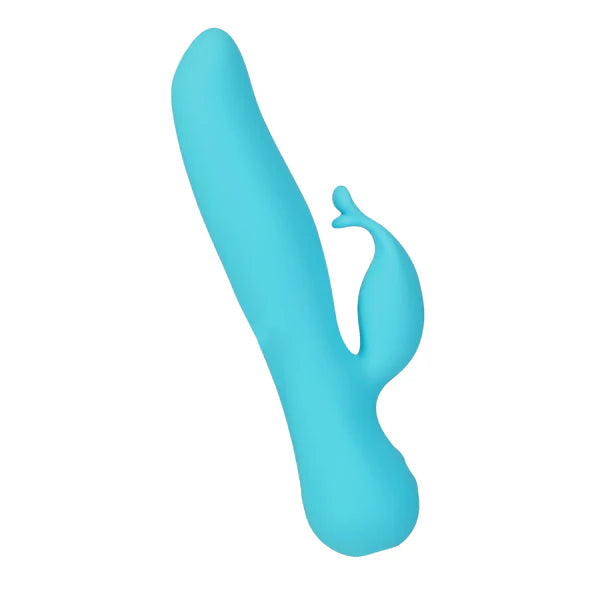 The Kissing Swan® Dual Action Vibrator - Blue