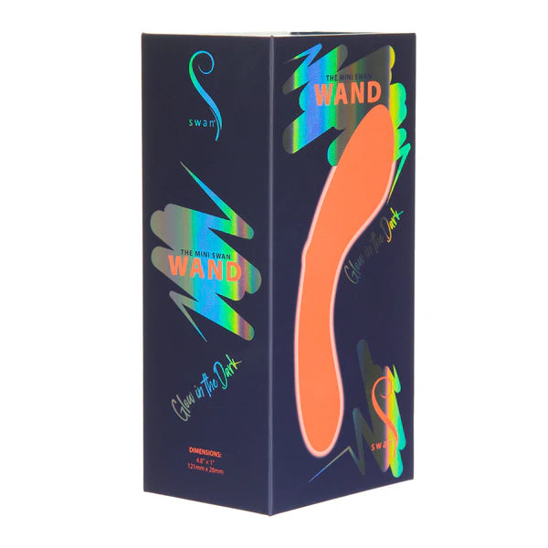 Swan® - The Mini Swan® Wand - Glow in the Dark - ORANGE