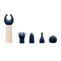 Pillow Talk® Secrets Desires 6-Piece Mini Massager Set - Navy