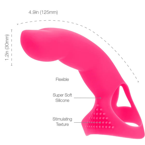 Simple and True Extra Touch Finger Dong - Pink