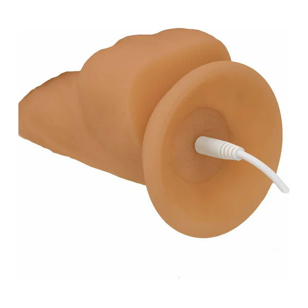 Naked Addiction 8" Rotating & Vibrating Dildo with Remote – Caramel