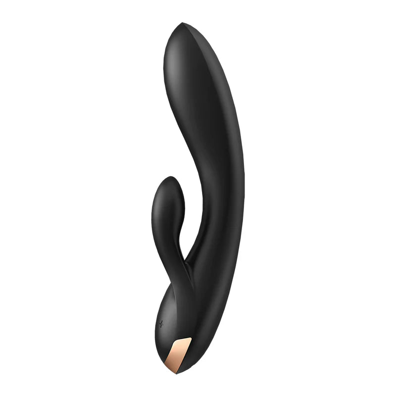 Satisfyer - Double Flex Vibrator - Black