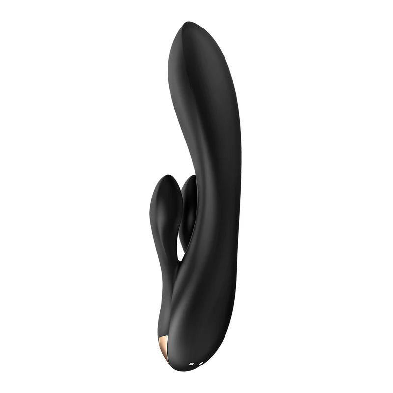Satisfyer - Double Flex Vibrator - Black