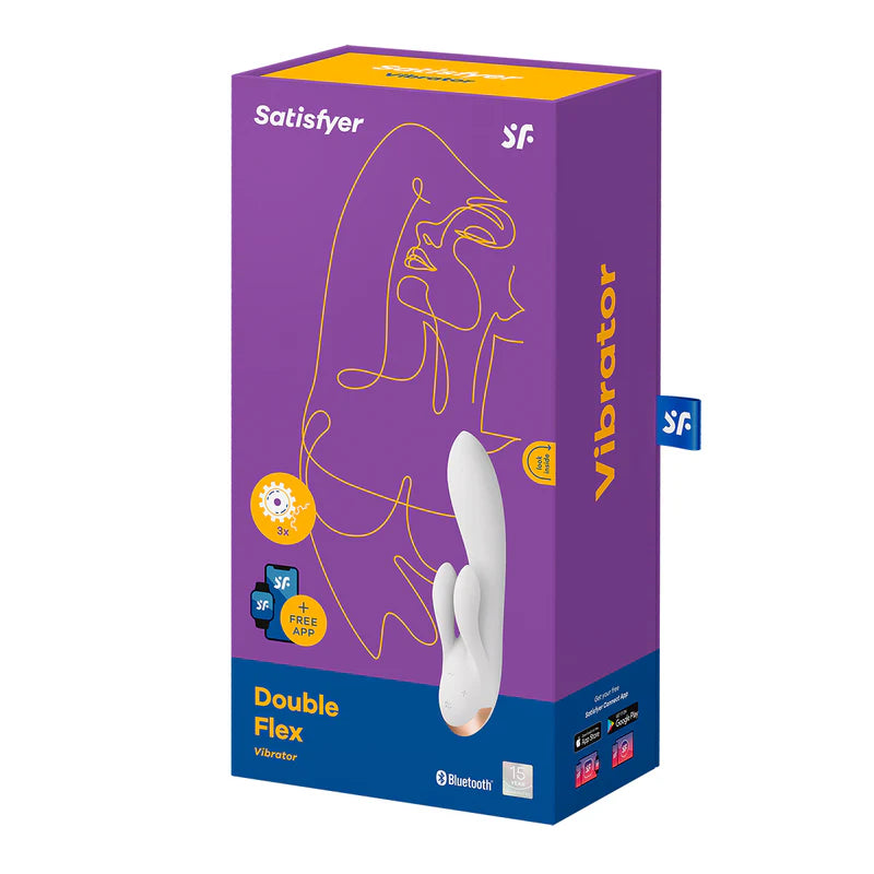 Satisfyer - Double Flex Vibrator - White