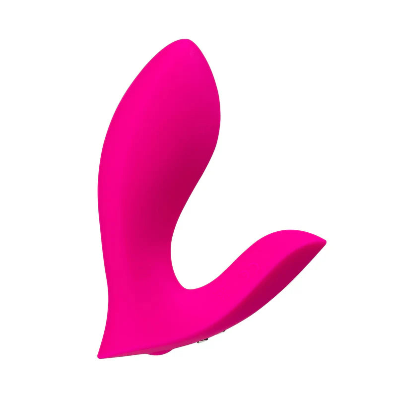 Lovense - Flexer - Bluetooth® Insertable Dual Panty Vibrator – Pink