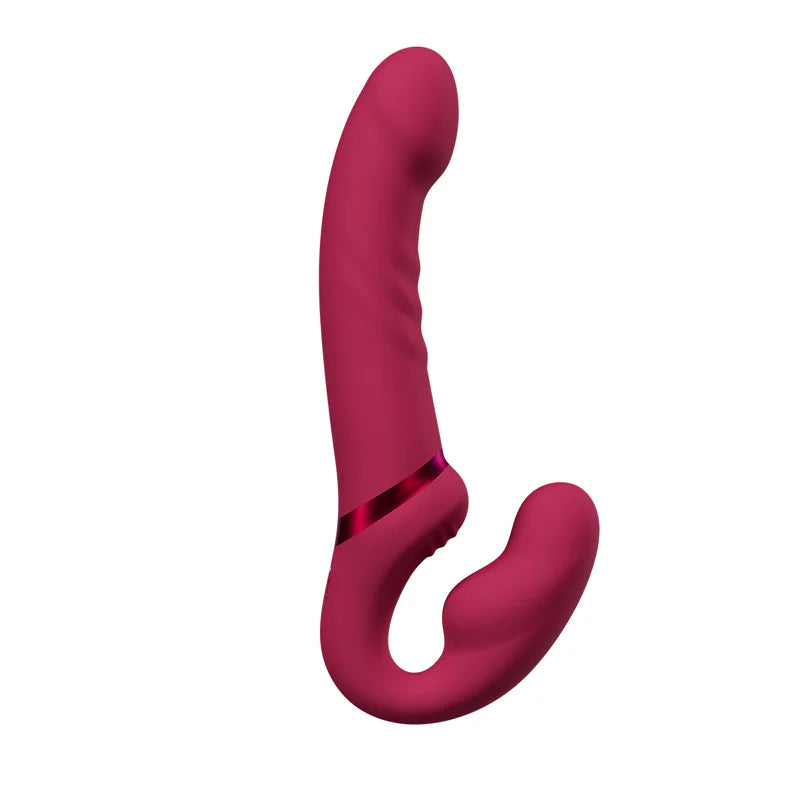 Lovense Lapis Vibe Strapless Strap-On - Pink
