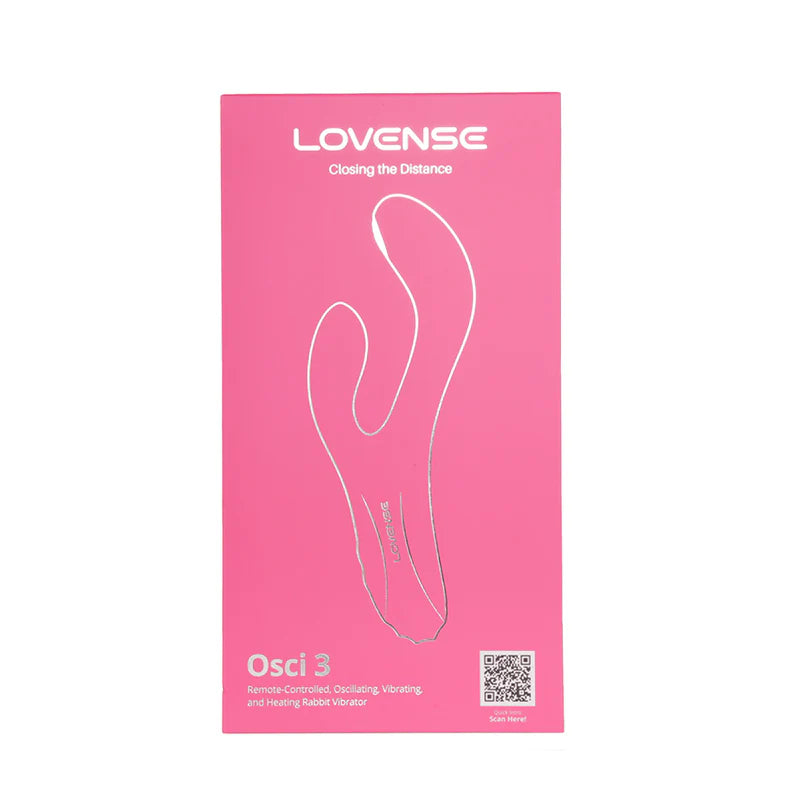 Lovense Osci 3 – Remote Controlled Oscillating Vibrating & Heating Rabbit Vibrator