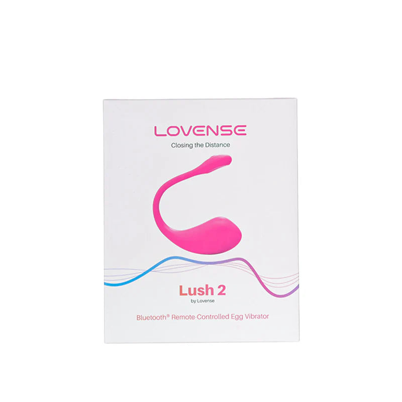 Lovense Lush 2 – Bluetooth Wearable Vibrating Egg – Pink