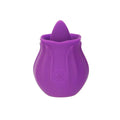 M’Lady - Flickering Tongue & Vibrating Clitoral Stimulator – Purple