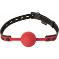 Sportsheets Saffron Silicone Ball Gag - Red