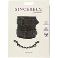 Sportsheets Sincerely - Lace Cuffs - Black