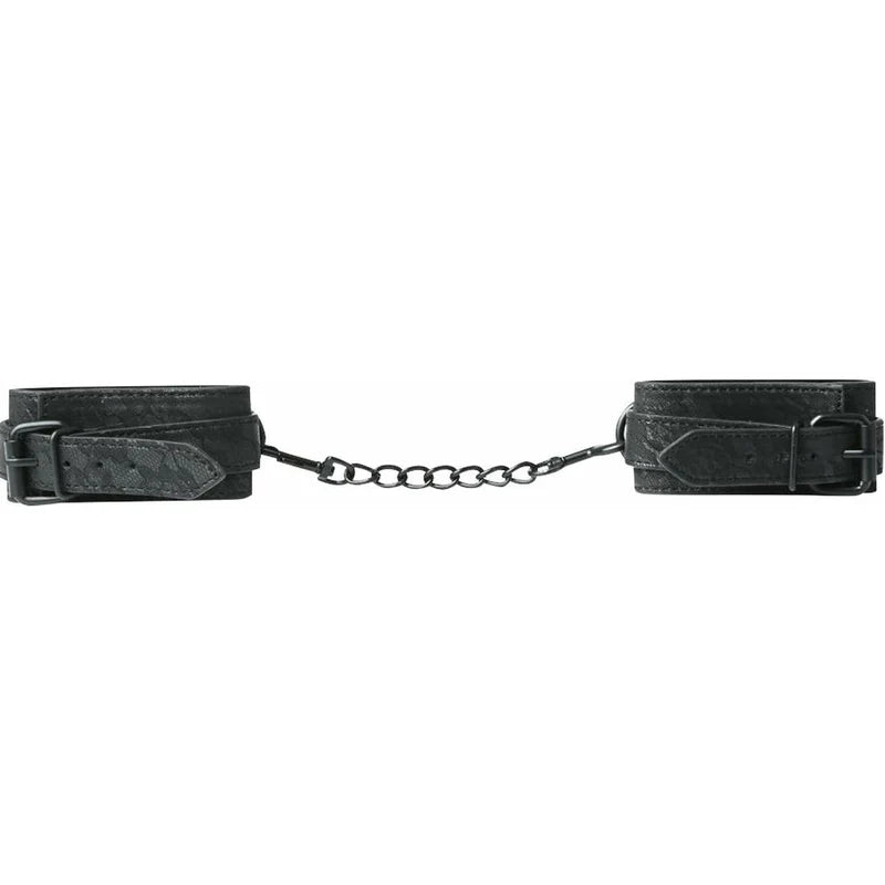Sportsheets Sincerely - Lace Cuffs - Black