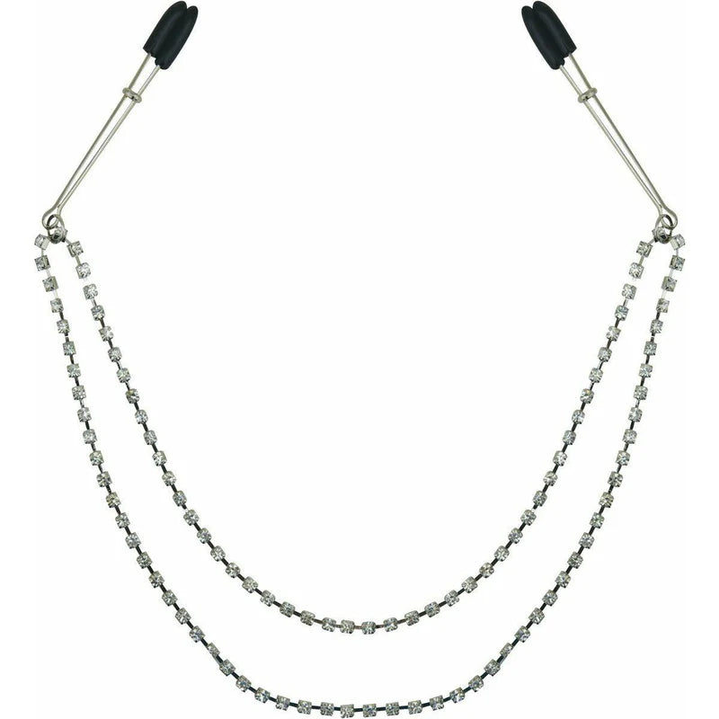 Sportsheets Sincerely – Bling Tweezer Nipple Clips