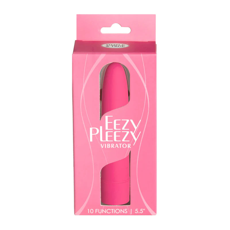 Eezy Pleezy – 5.5" Classic Vibrator – Pink