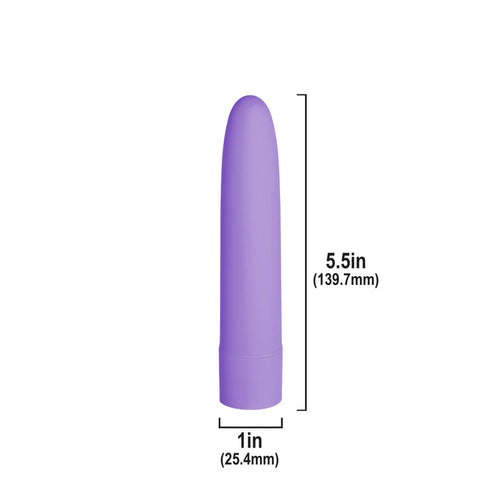 Eezy Pleezy – 5.5" Classic Vibrator – Purple