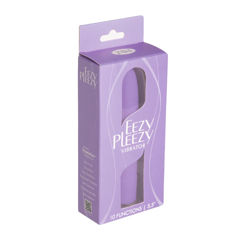 Eezy Pleezy – 5.5" Classic Vibrator – Purple