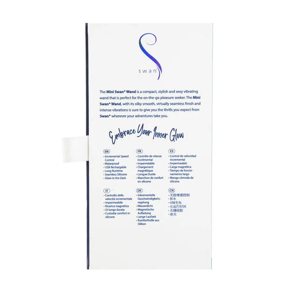 Swan® - The Mini Swan® Wand - Glow in the Dark - ORANGE