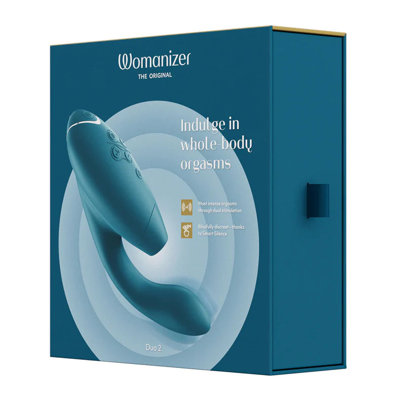 Womanizer - DUO 2 - Dual Stimulator - Petrol