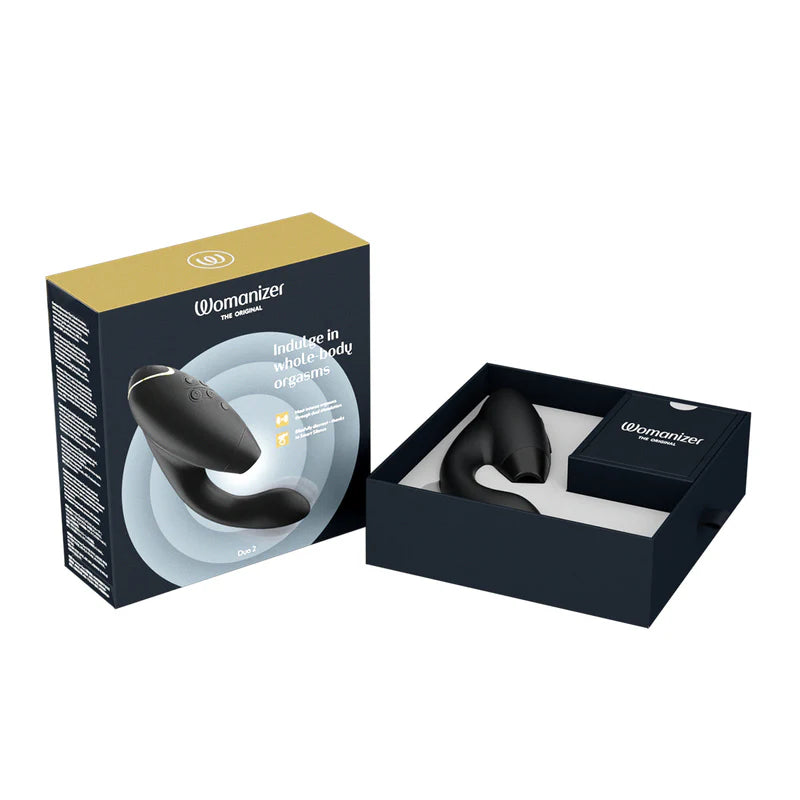 Womanizer - DUO 2 - Dual Stimulator - Black