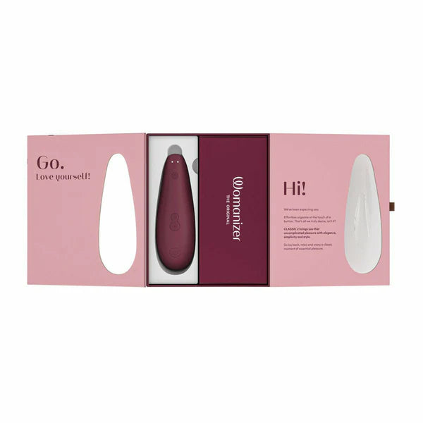 Womanizer Classic 2 – Clitoral Stimulator – Bordeaux