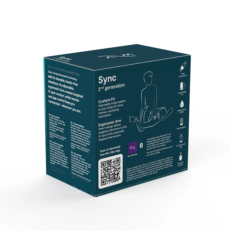 We-Vibe® - Sync Wearable Couples’ Vibrator 2nd Generation - Green Velvet