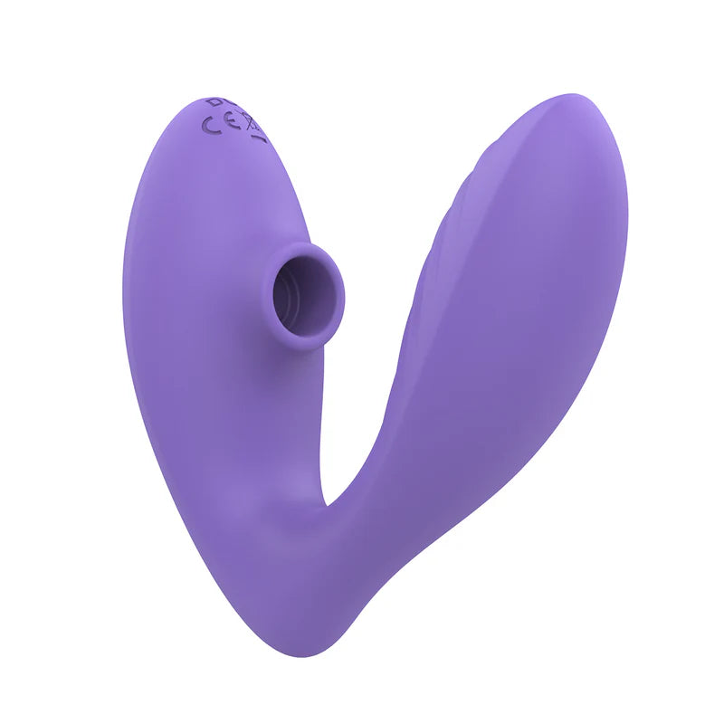 ROMP - Reverb - Double Trouble - Clitoral And G-Spot Stimulator – Purple