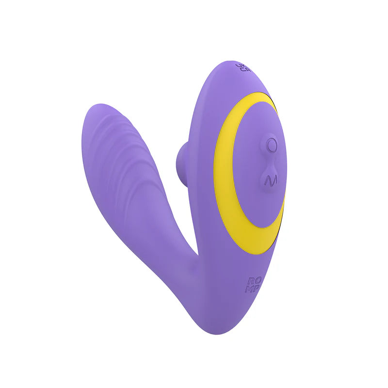 ROMP - Reverb - Double Trouble - Clitoral And G-Spot Stimulator – Purple