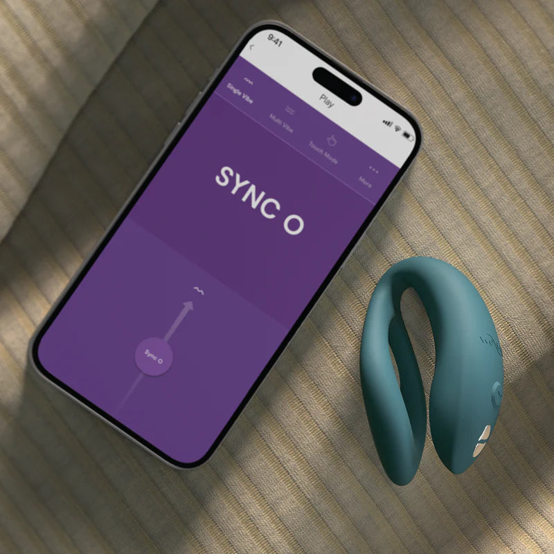 We-Vibe® - Sync O - Couples Vibrator – Velvet Green