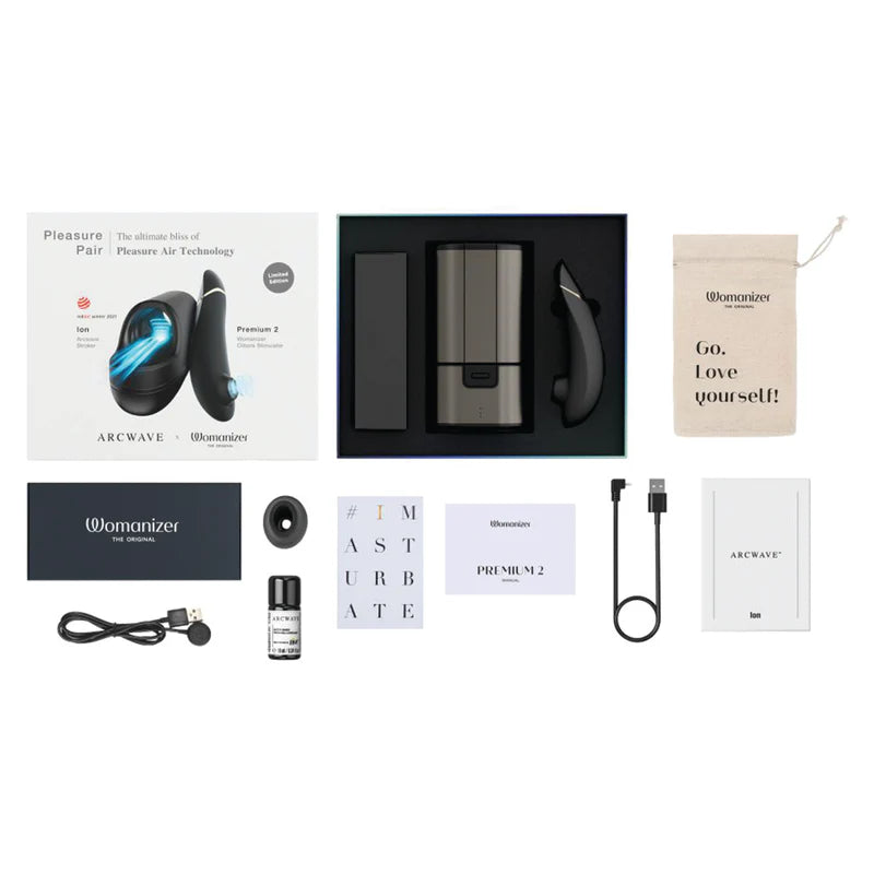 Arcwave X We-Vibe® - Limited Edition - Pleasure Pair Kit - Black